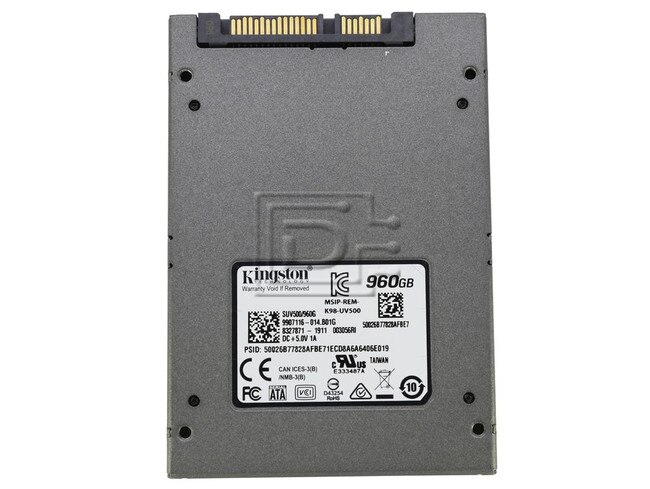 KINGSTON TECHNOLOGY SUV500/960G SUV500-960G DAS Storage Array Image 2 image