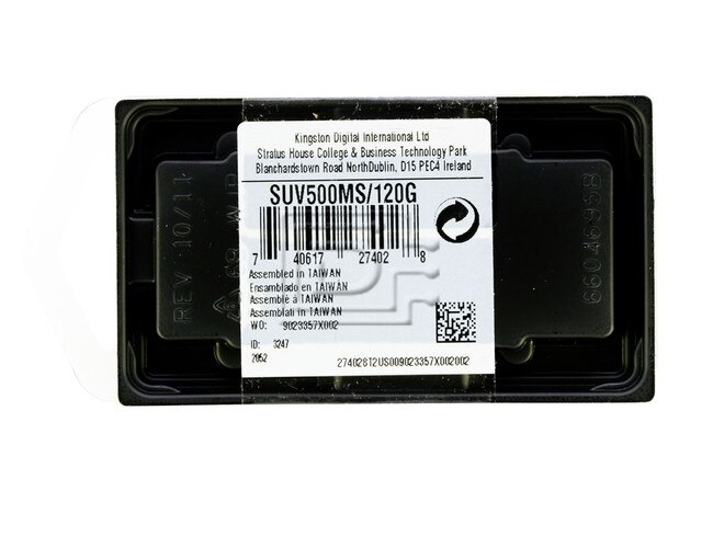 Kingston UV500 SUV500MS/120G 120GB 1.8" TLC Consumer 0.27-DWPD SED ...
