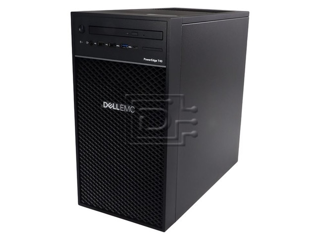 Dell T40 2DTR1 02DTR1 Dell PowerEdge T40 Mini Tower Server Image 1 image