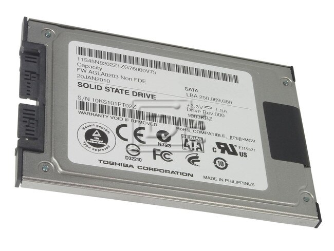 Toshiba THNS256GG8BAAA 89ES100DT0OZ 9IS100BT0OZ Lenovo 45N8206 45N8207 mSATA SSD Image 1 image