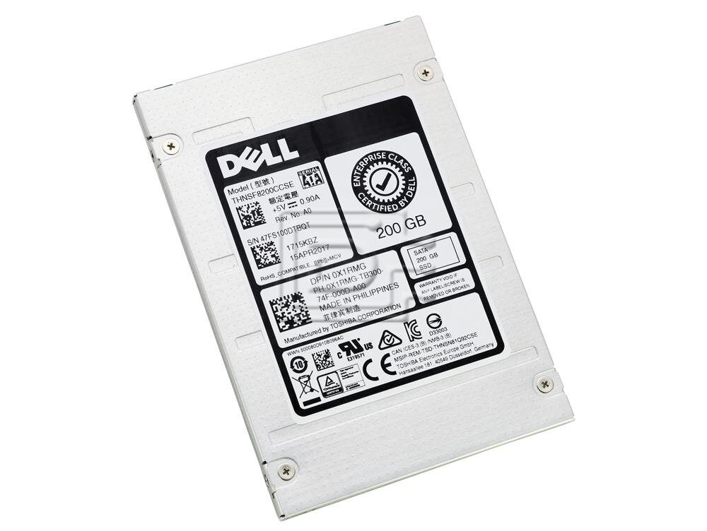 Dell X1RMG / Toshiba HK4E THNSF8200CCSE 200GB 2.5