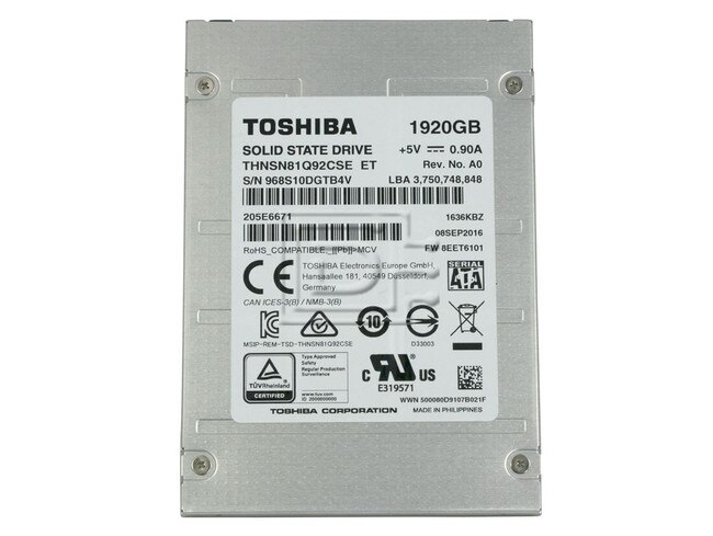 Toshiba THNSN81Q92CSE SATA eSSD image 2