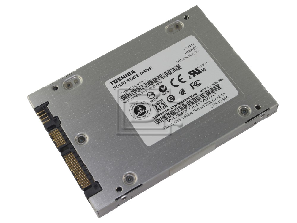 Toshiba THNSNJ200PCSZ SATA Solid State Drive Image 1 image