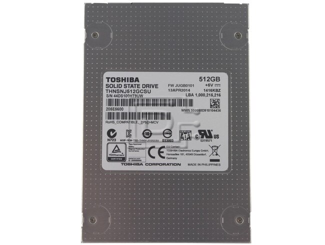 Toshiba THNSNJ512GCSU THNSNJ512GCSU4PAGB SATA SSD image 1