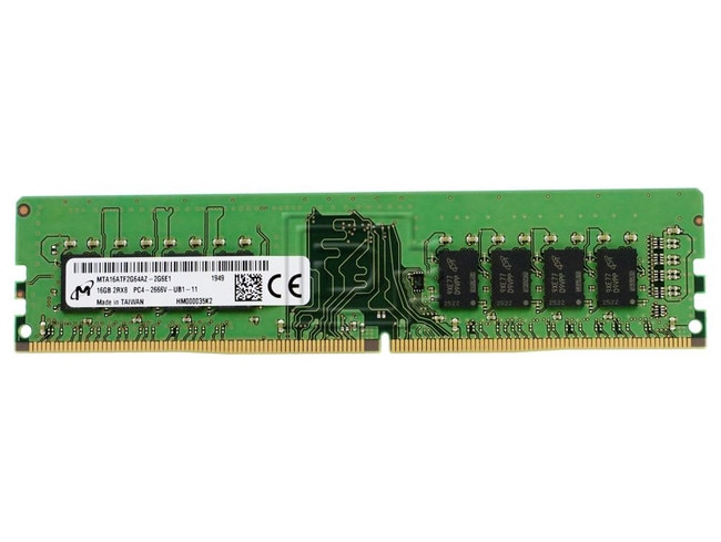 Micron MTA16ATF2G64AZ-2G6J1 TP9W1 0TP9W1 MTA16ATF2G64AZ-2G6E1 16GB DDR4 RAM Memory UDIMM Image 1 image