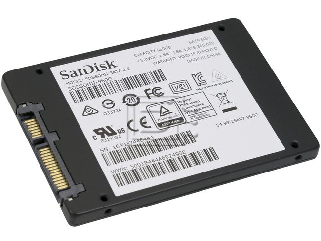 SANDISK SDSSDHII-120G SDSSDHII-120G-G25 SDSSDHII-120G-Q25 SDSSDHII-120G-Z25 SATA SSD image 3
