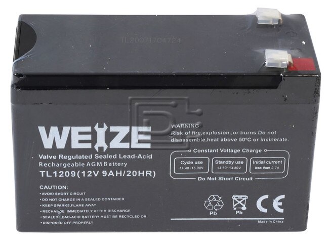 Generic 12V9AF2 UPS Battery Image 1 image