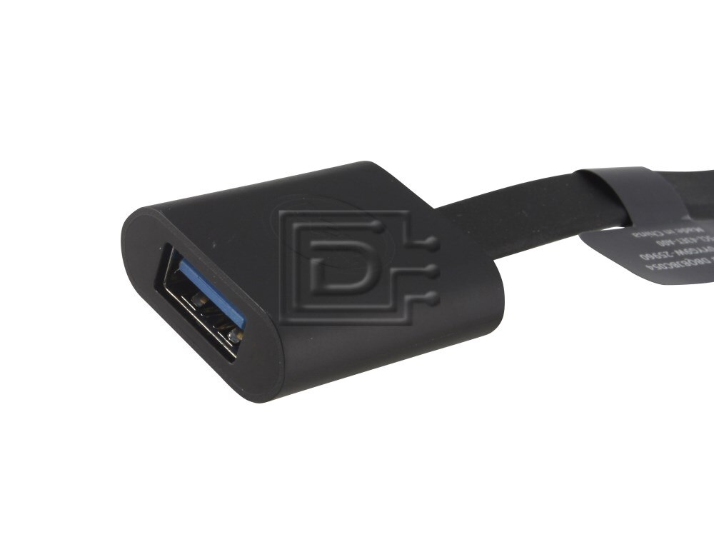Generic CAB-USBC-USB3-TYPEA-9IN-BN-OE YYG9W 0YYG9W W56D3 0W56D3 USB Cable Adapter Image 2 image
