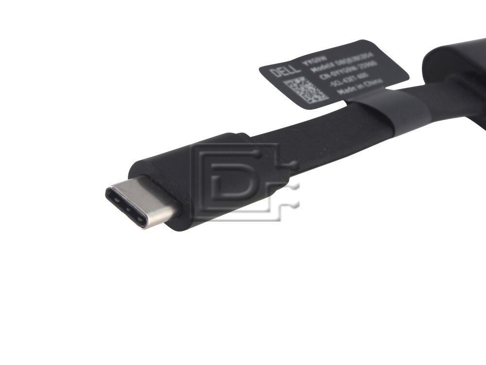 Generic CAB-USBC-USB3-TYPEA-9IN-BN-OE YYG9W 0YYG9W W56D3 0W56D3 USB Cable Adapter Image 3 image