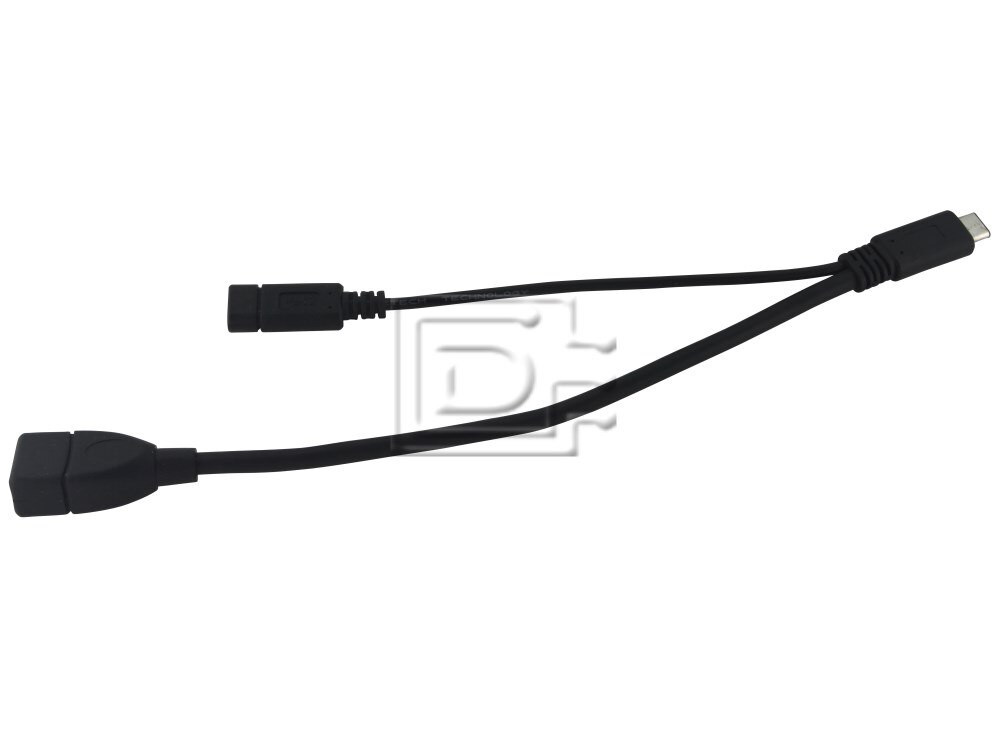 Generic CAB-USBC-USB3-TYPEA-USBC-Y-9IN-BN-OE USB Cable Image 1 image