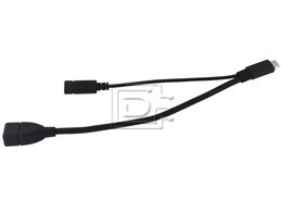 Generic CAB-USBC-USB3-TYPEA-USBC-Y-9IN-BN-OE USB Cable
