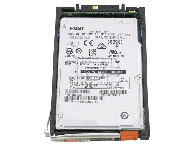 EMC V4-2S10-012 005050084 118032750 EMC VNX Image 1 image