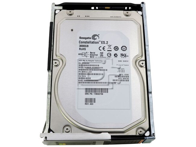 EMC V4-DS07-030 V4-DS07-030 005-049210 005-049930 005-050746 005-050146 005-050556 005-050951 005-052079 005-052078 005-052474 005-052475 005-052994 005-052993 EMC SAS Hard Drive Image 1 image