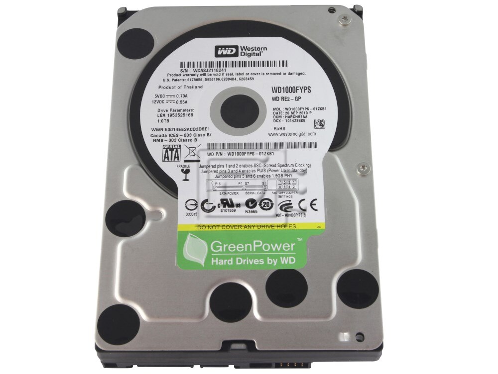 Western Digital WD1000FYPS SATA Hard Drive Image 4 image