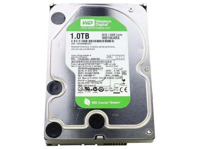 Western Digital WD10EARX SATA Hard Drive Western Digital Image 1 image