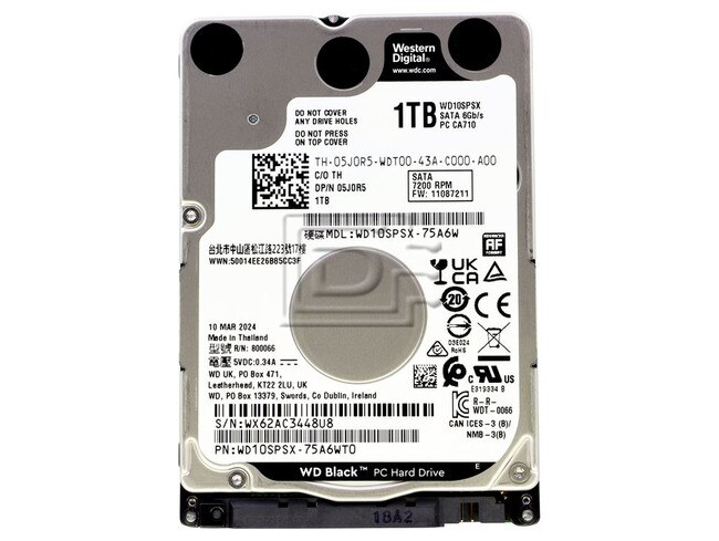 Western Digital WD10SPSX 1TB SATA Hard Drive