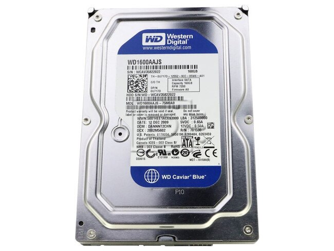 Western Digital WD1600AAJS SATA Hard Drive Image 1 image