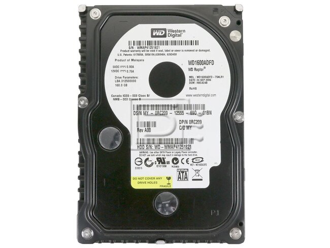 Western Digital WD1600ADFD Raptor SATA Hard Drive image 2