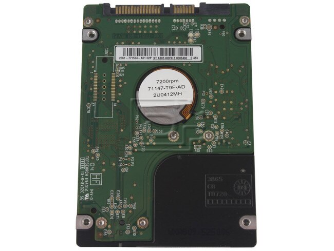 Western Digital WD1600BJKT J165G 0J165G SATA Hard Drive 2.5" 320GB 7.2K 72000 RPM image 2