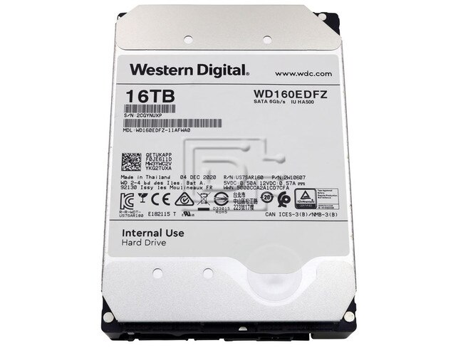 Western Digital WD160EDFZ 2W10607 SATA Hard Drive Image 1 image