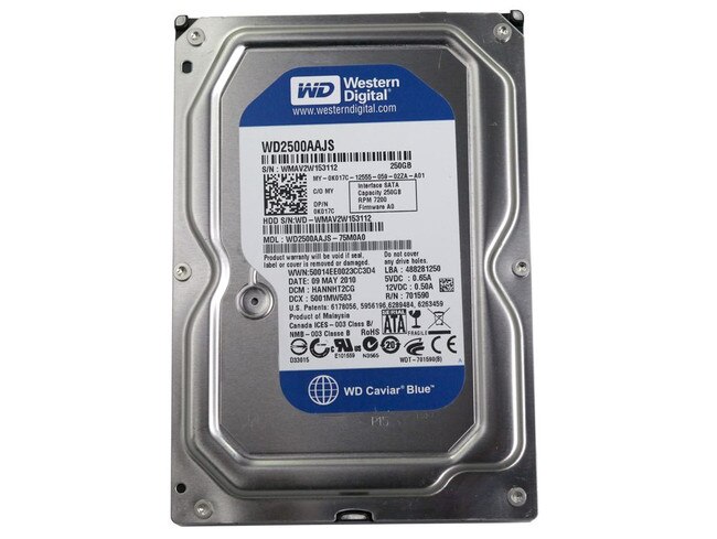 Western Digital WD2500AAJS K017C 0K017C SATA Hard Drive Image 6 image