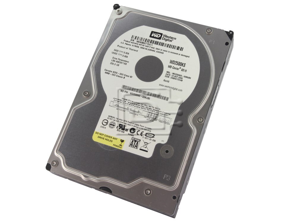 Western Digital WD2500KS 250GB SATA Hard Disk