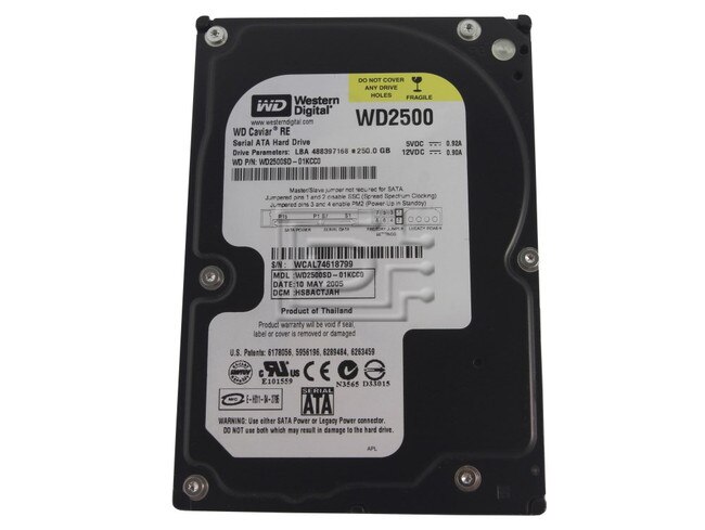 Western Digital WD2500SD SATA Hard Drive image 1
