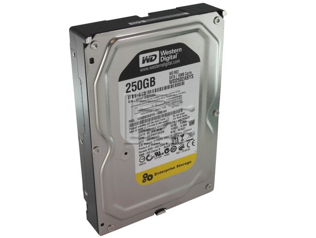 Western Digital WD2502ABYS Western Digital Caviar RE3 WD2502ABYS 250GB 7.2K Enterprise SATA Hard Drive Image 2 image