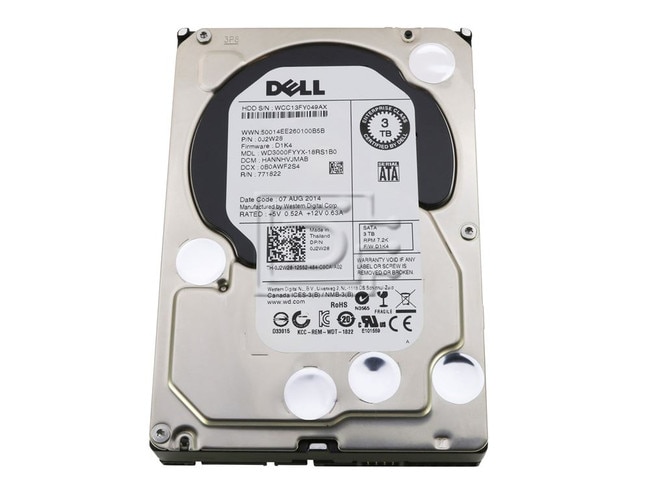 Western Digital WD3000FYYX WD3000FYYX-18RS1B0 0J2W28 J2W28 Enterprise SATA Hard Drive Image 1 image