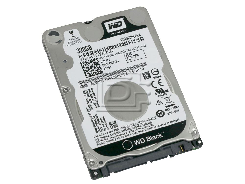 Dell Mptnj Western Digital Wd Black Wd30lplx 3gb 2 5 6gbps 7 2k Rpm Sata Hdd