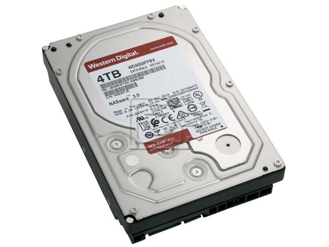 Western Digital WD4003FFBX 4TB 3.5" 7.2K RPM 512e Red Pro Hard Drive