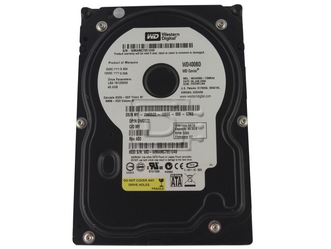 Western Digital WD400BD SATA Hard Drive image 1