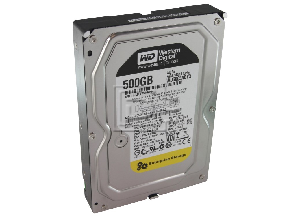 Amazon.com: Western Digital RE4 WD5003ABYX 500GB 7200RPM