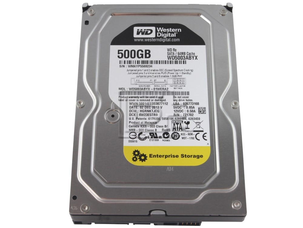 新品即決 Western WD5003ABYX 3.5 7.2K RE4 スケートボード