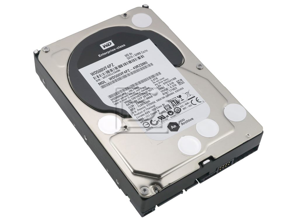 Western Digital WD500VF4PZ 5005470 7EQ2QYY6LMZFMUHN SATA Hard Drive Image 2 image