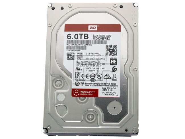 Western Digital WD6003FFBX SATA Hard Drive Image 2 image