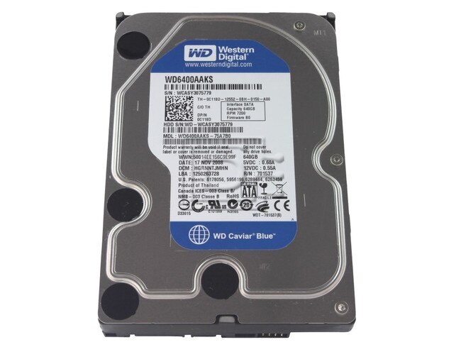 Western Digital WD6400AAKS SATA Hard Drive image 1