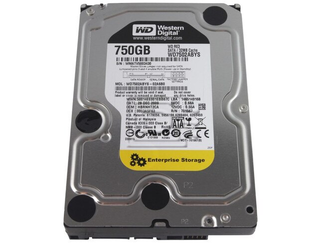 Western Digital WD7502ABYS SATA Hard Drive Image 1 image