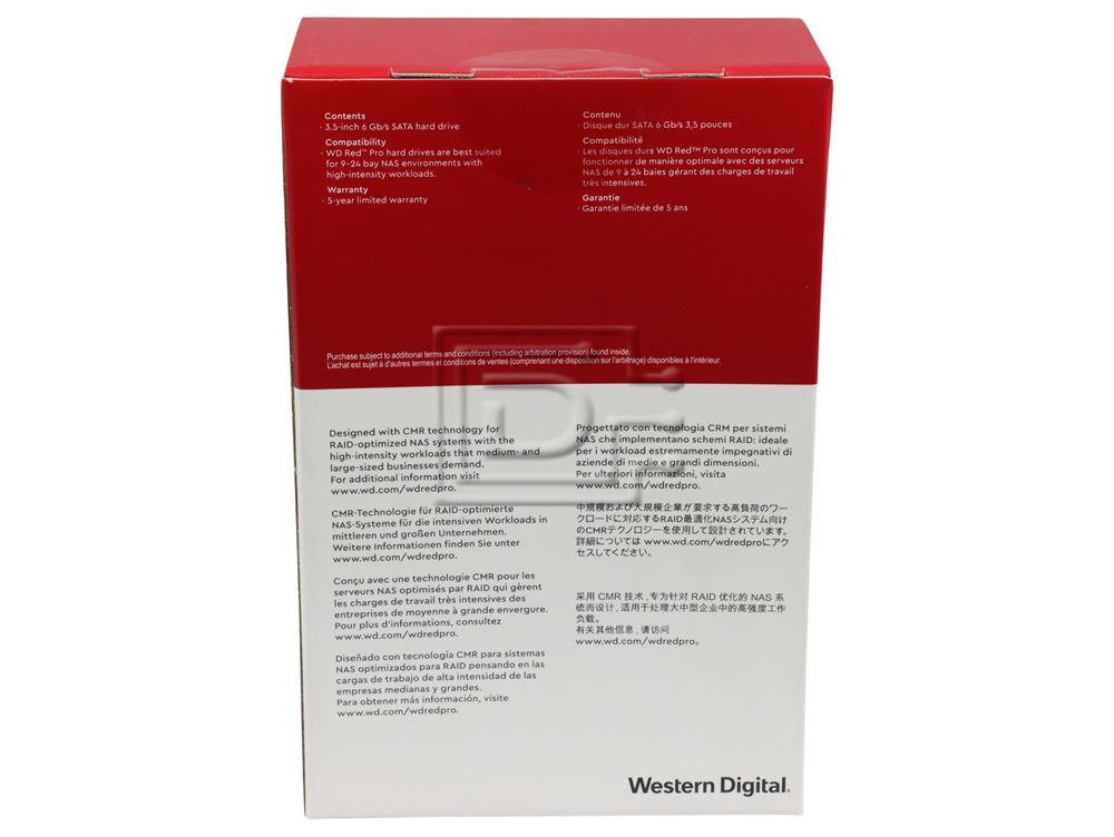 Western Digital WD8005FFBX SATA Hard Drive Image 2 image