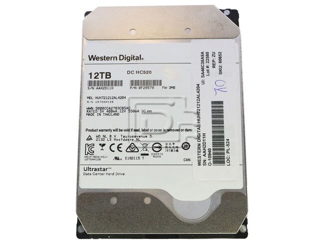 Western Digital HUH721212AL4204 0F29579 0F29562 SAS Hard Drives Image 1 image
