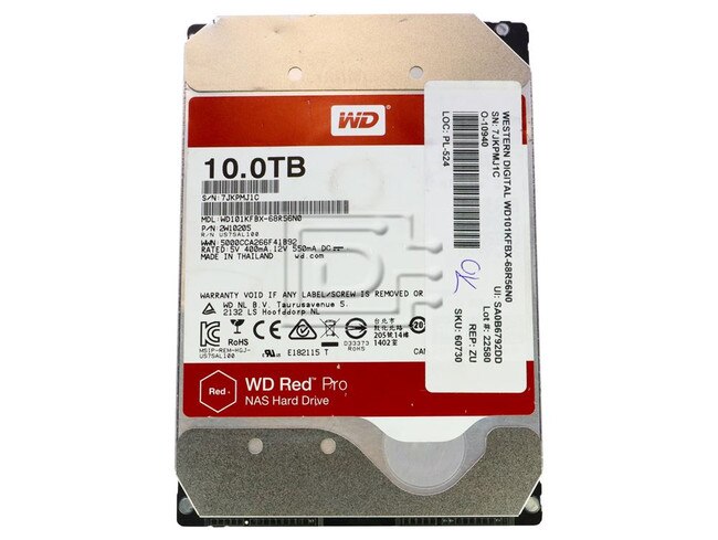 Western Digital WD101KFBX SATA Hard Drive Image 1 image
