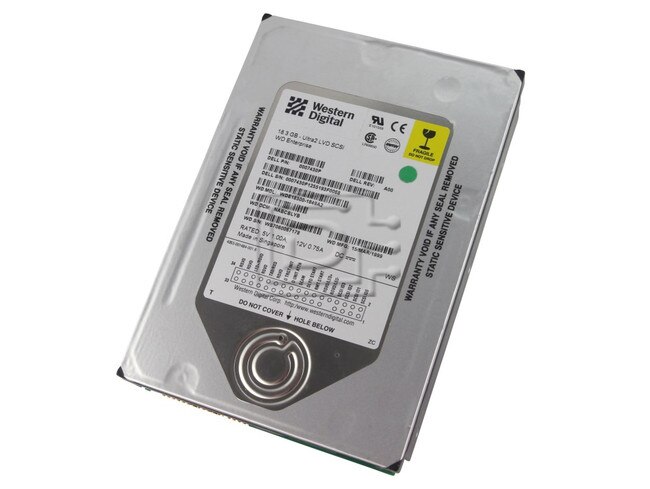 Western Digital WDE18300 WDE18300-1849A2 0007430P SCSI Hard Drive Image 1 image