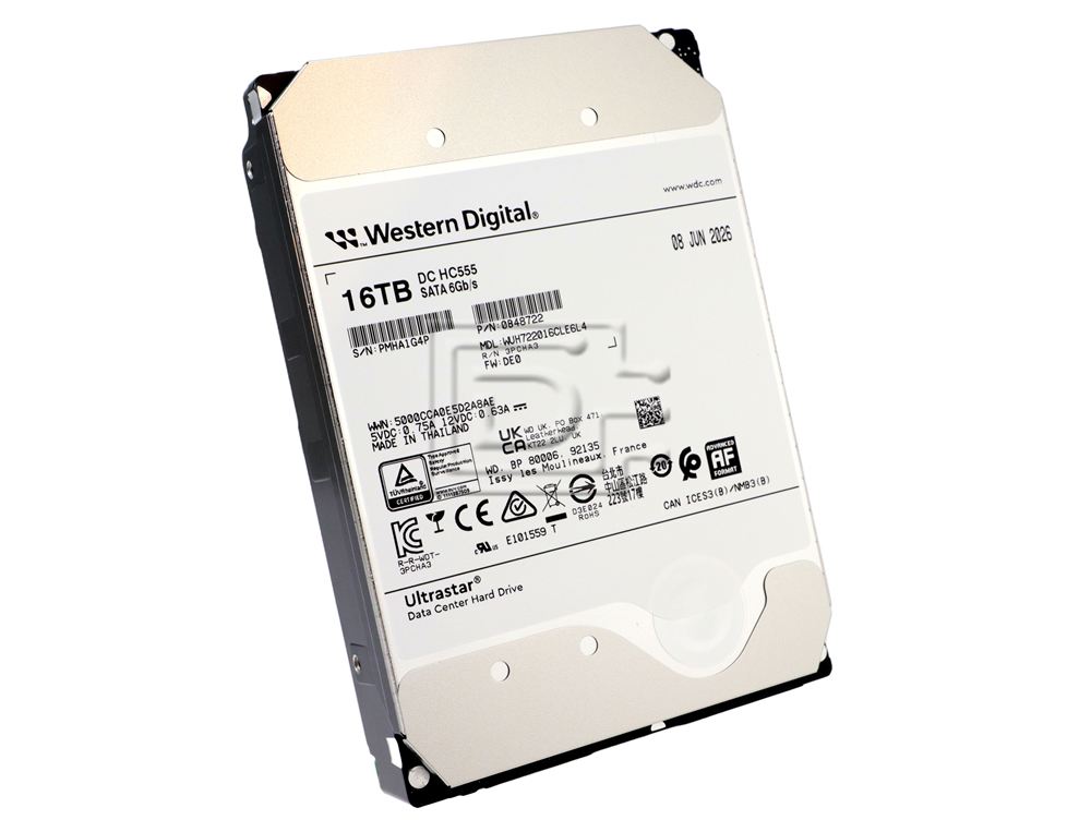 Western Digital 16TB SATA Hard Disk Drives