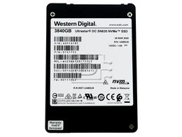 Western Digital WUS3BA138C7P3E3 0TS1755 0TS1619 PCIe NVMe Solid State Drive
