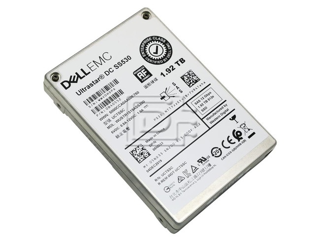 HGST WUSTR1519ASS200 0B40552 5ND33 05ND33 SAS Solid State Drive Image 2 image