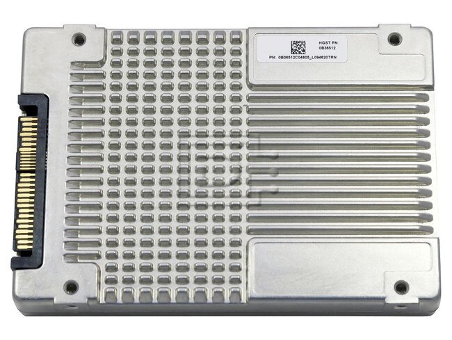 HGST WUSTR1519ASS200 0B40552 5ND33 05ND33 SAS Solid State Drive Image 3 image