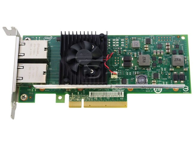 INTEL X540-T2 3DFV8 03DFV8 10Gigabit Ethernet Adapter Image 1 image
