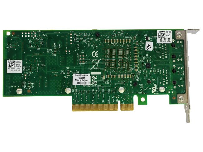 INTEL X540-T2 3DFV8 03DFV8 10Gigabit Ethernet Adapter Image 2 image