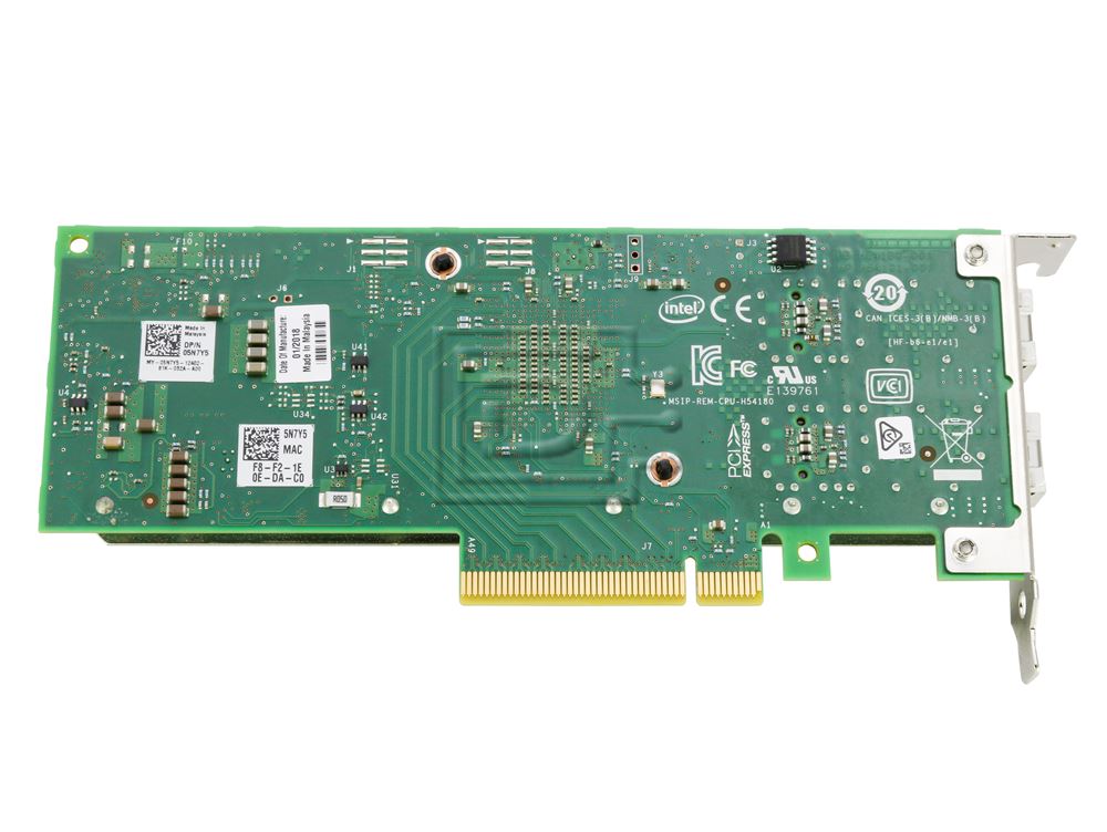 INTEL X710-DA2 5N7Y5 05N7Y5 PCIe Express 10GbE Intel Server Adapter Image 2 image