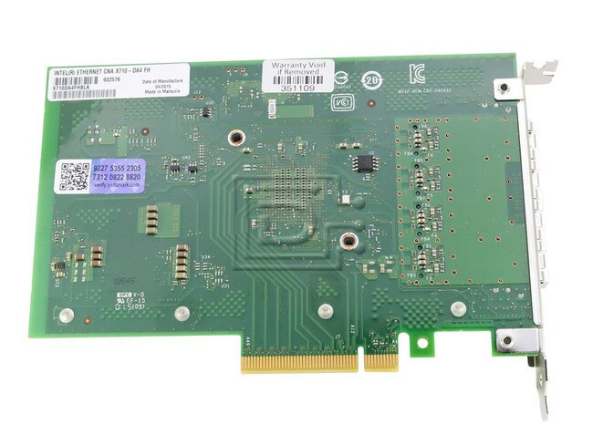 INTEL X710DA4FH X710-DA4 DDJKY 0DDJKY 10Gb Network Quadport quad port SFP+ image 3